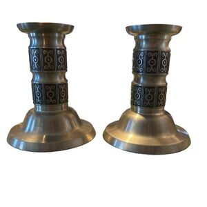 Vintage Norwegian Haugrud Candleholders.